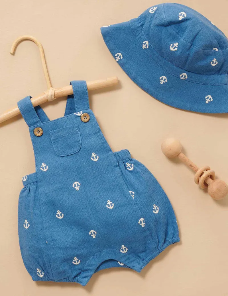 Anchor Short Leg Overalls