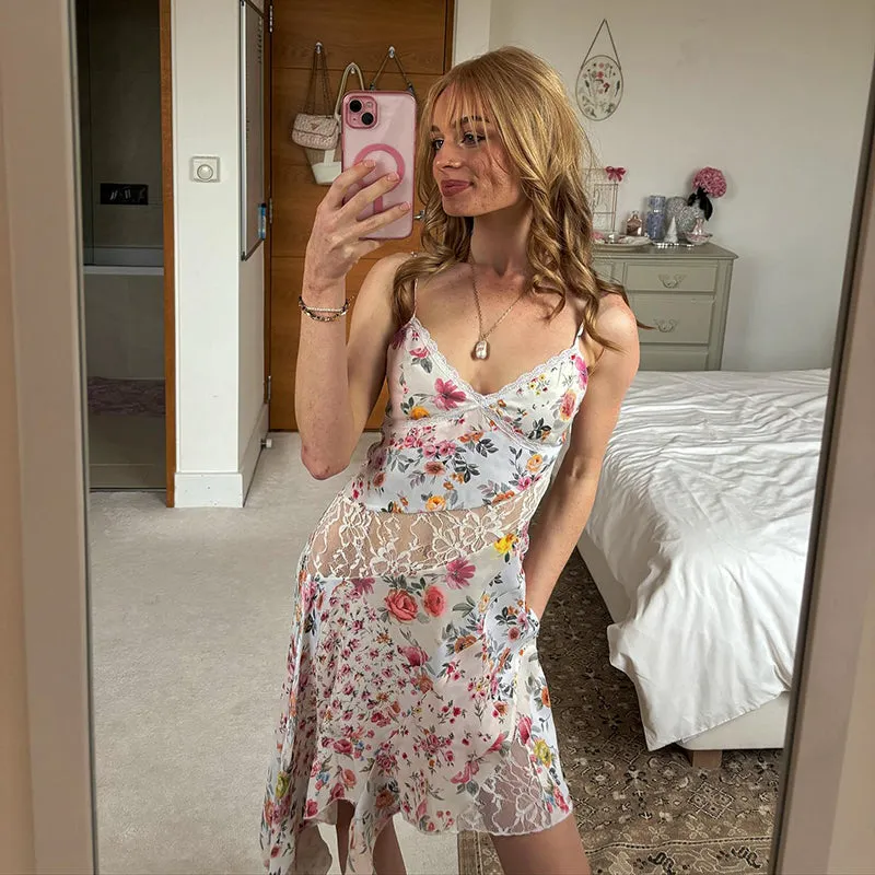 Cambrie Floral Mini Dress