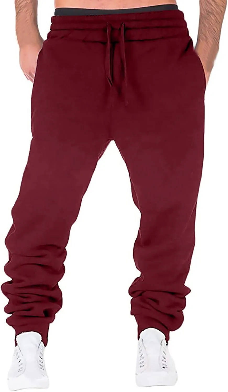 Cargo Pants for Men Big and Tall Sports Trousers Men's Cargo Pants Big and Tall Men's Elastic Waist Work Pants Loose