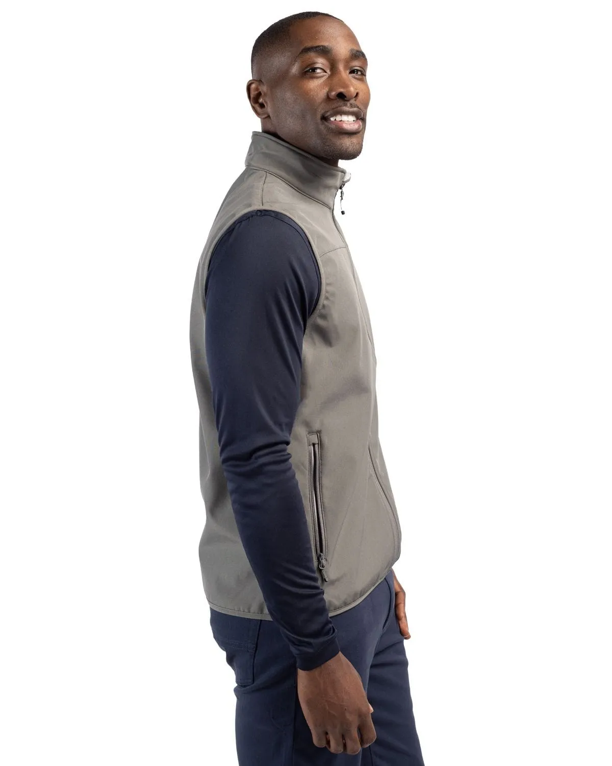 Clique by Cutter & Buck - Men's Trail Softshell Vest