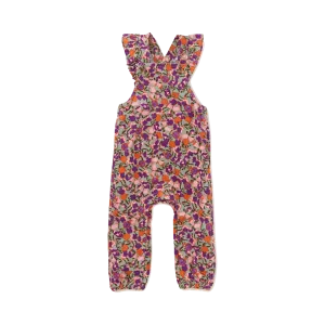 Corduroy Ruffle Baby Overalls