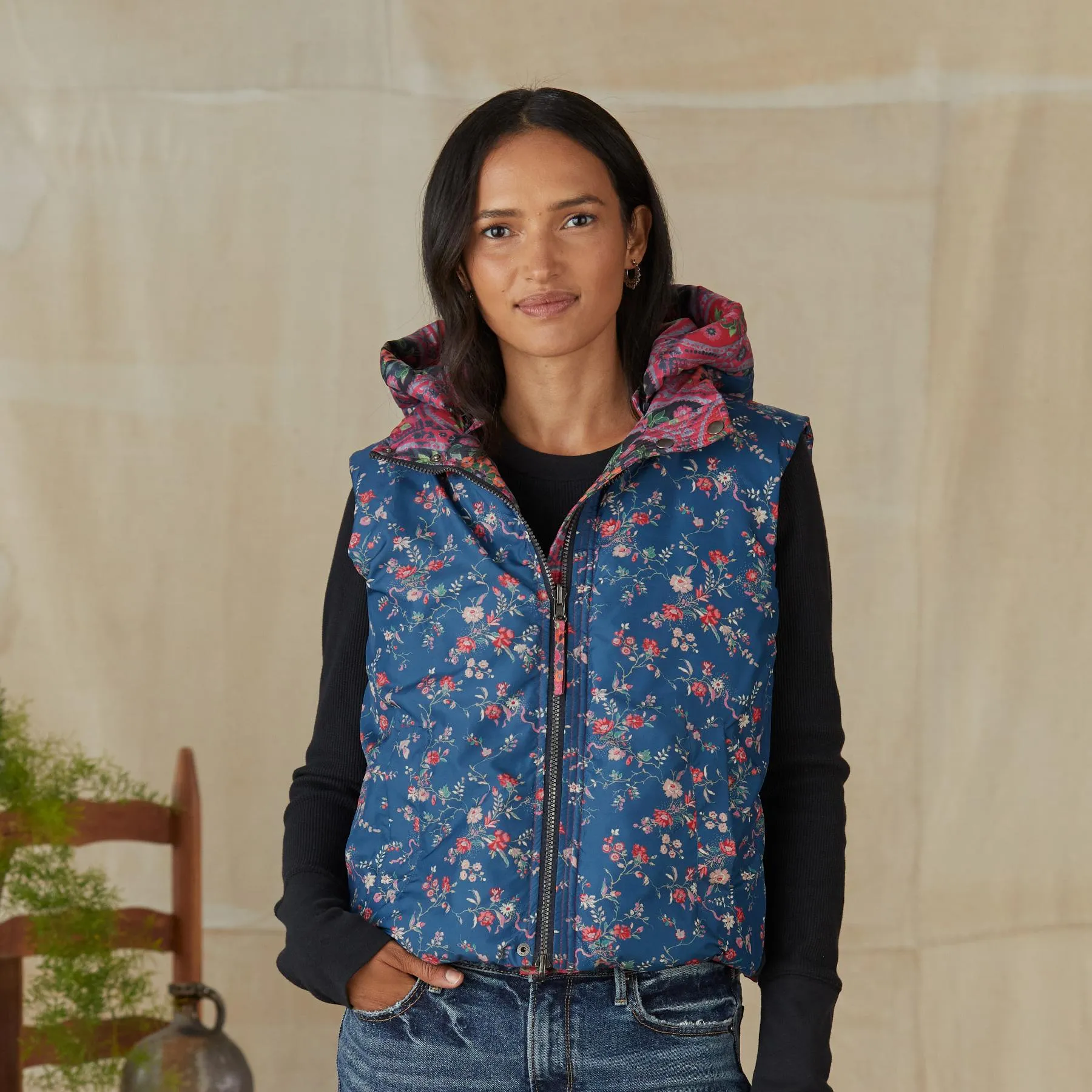 Fiorella Reversible Vest