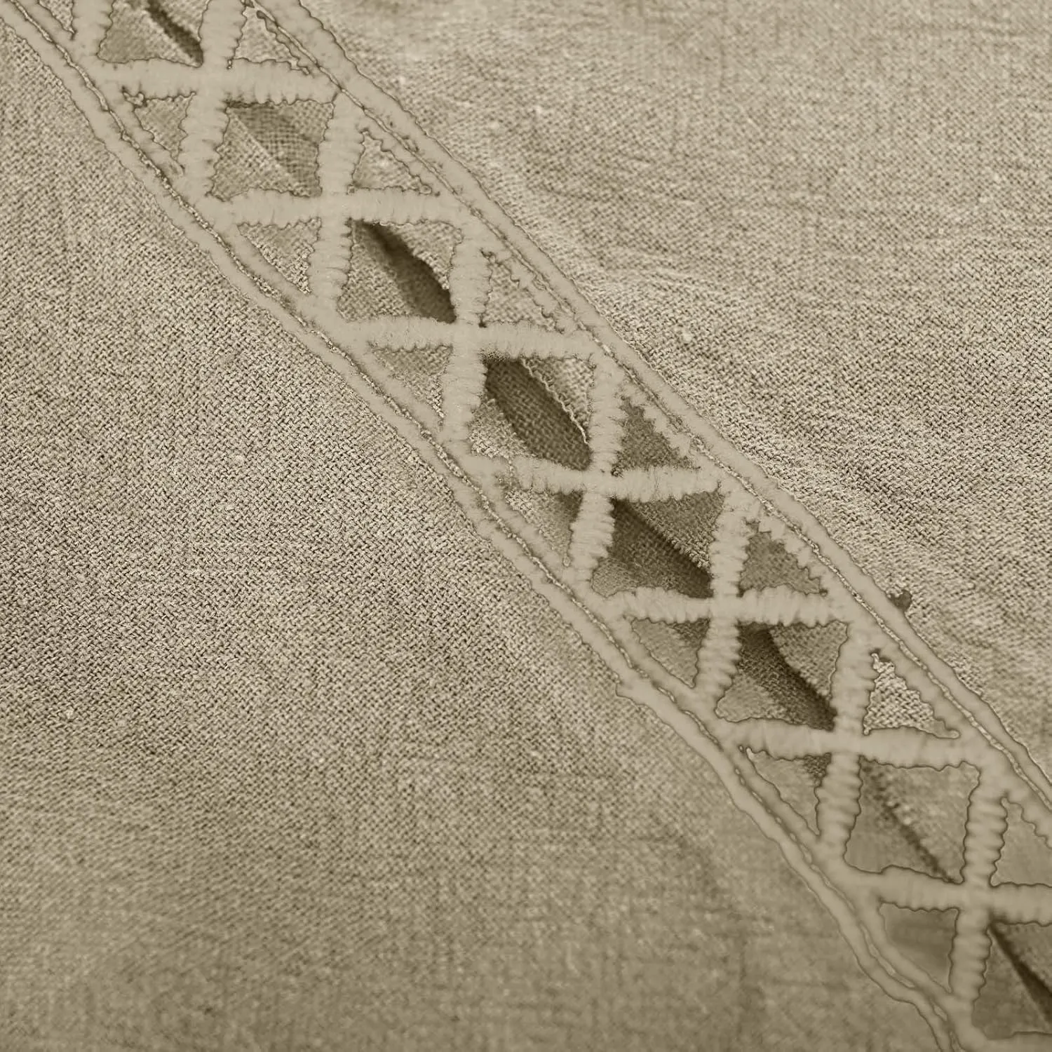 FZYLQY Women's Cotton Linen Pants Straight Leg Elastic Drawstring Casual Trousers with Pockets Summer Beach Lounge Pants