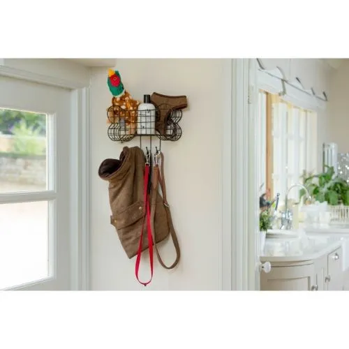 House of Paws Dog Bone Wire Storage Shelf Large