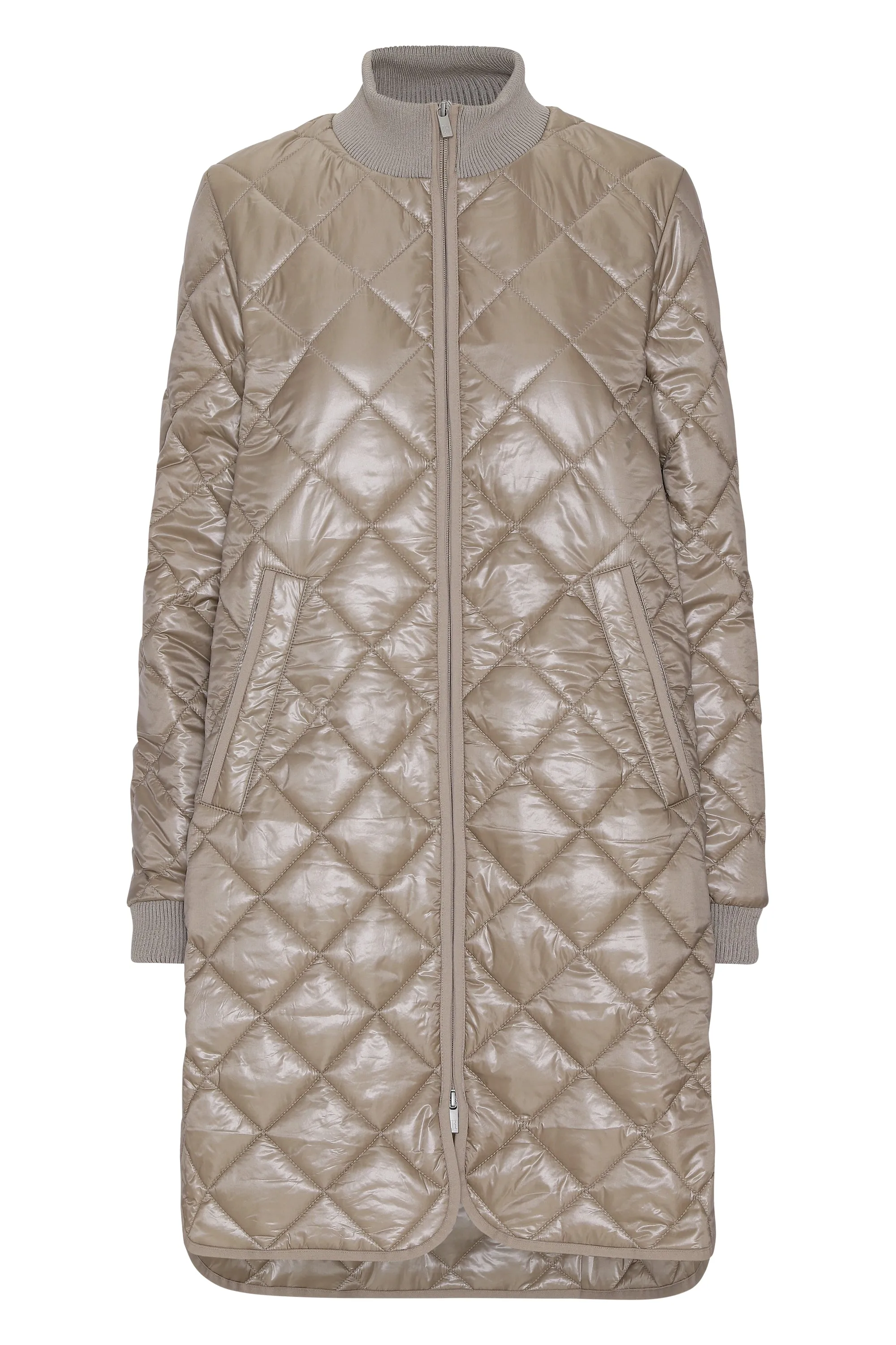 IJPearl02 Padded Quilted Coat