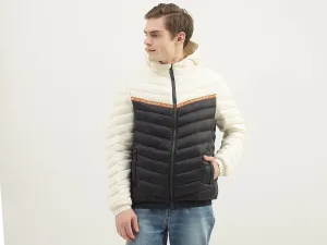 Men Quilted Hood Jacket