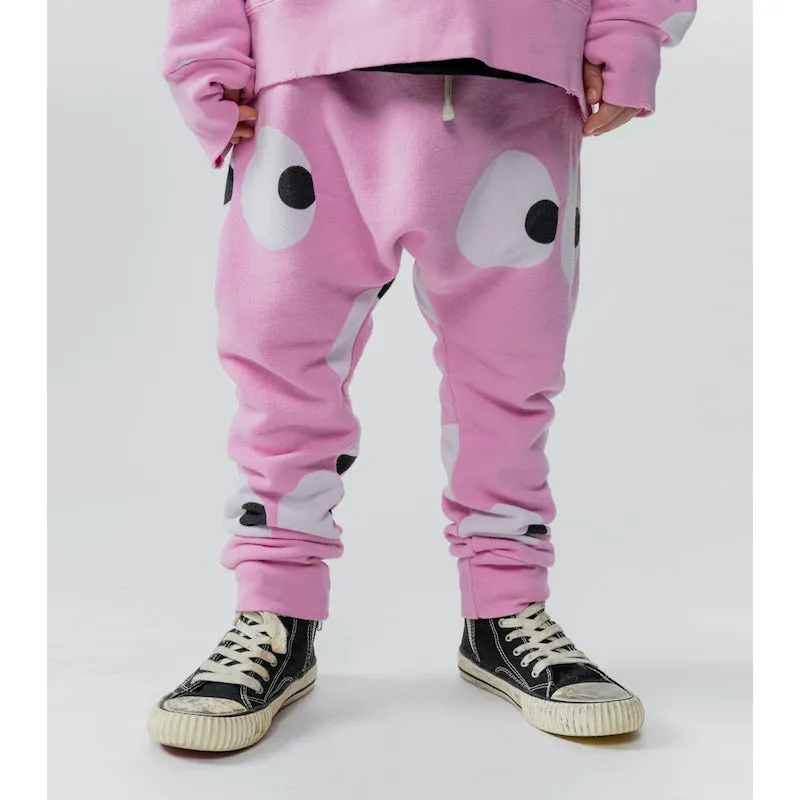 NUNUNU Side Eye Hoodie Super Pink