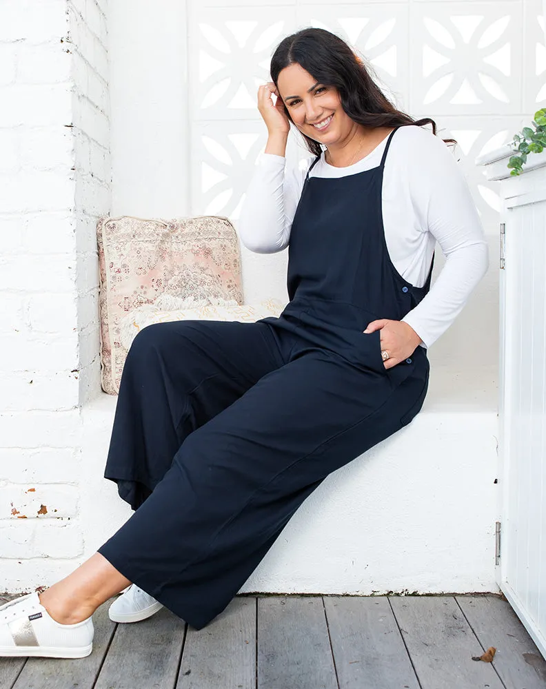 RAYON NAVY OVERALLS