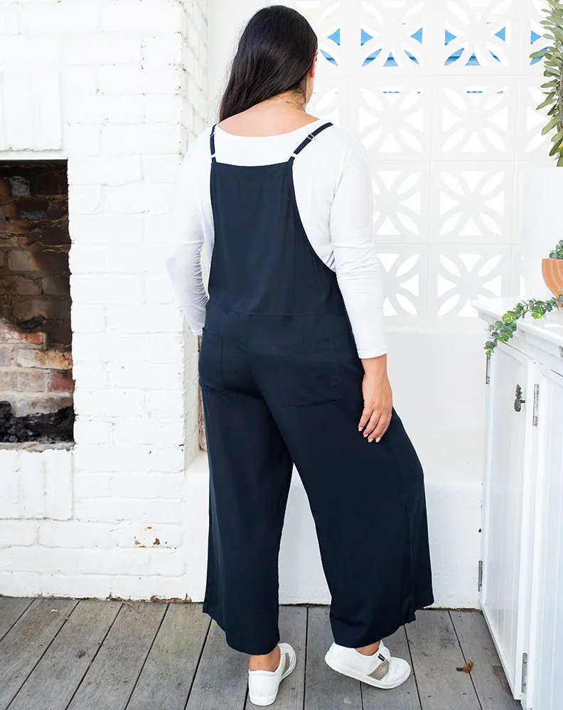 RAYON NAVY OVERALLS
