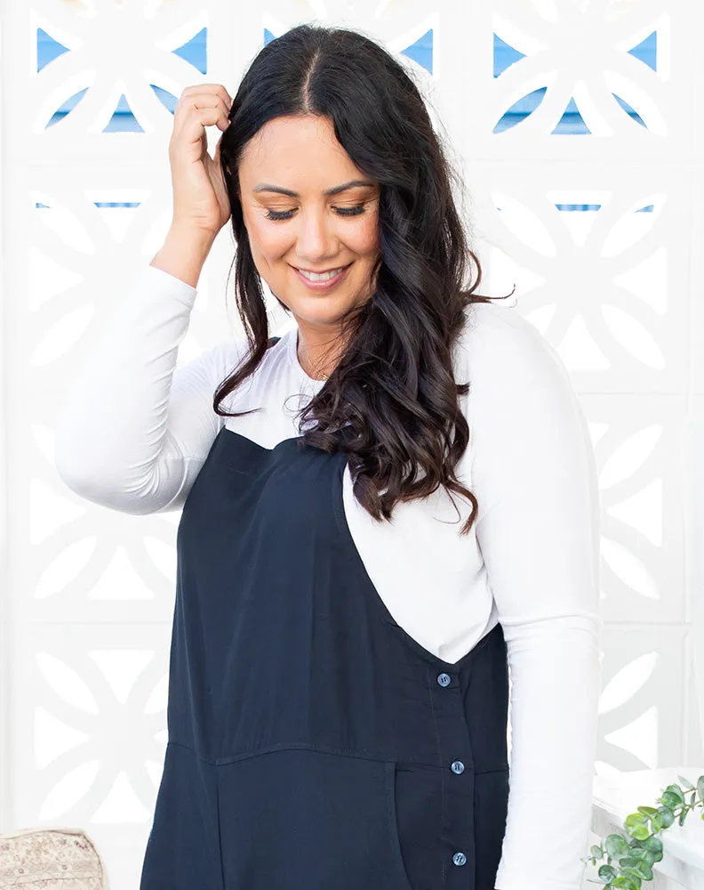 RAYON NAVY OVERALLS