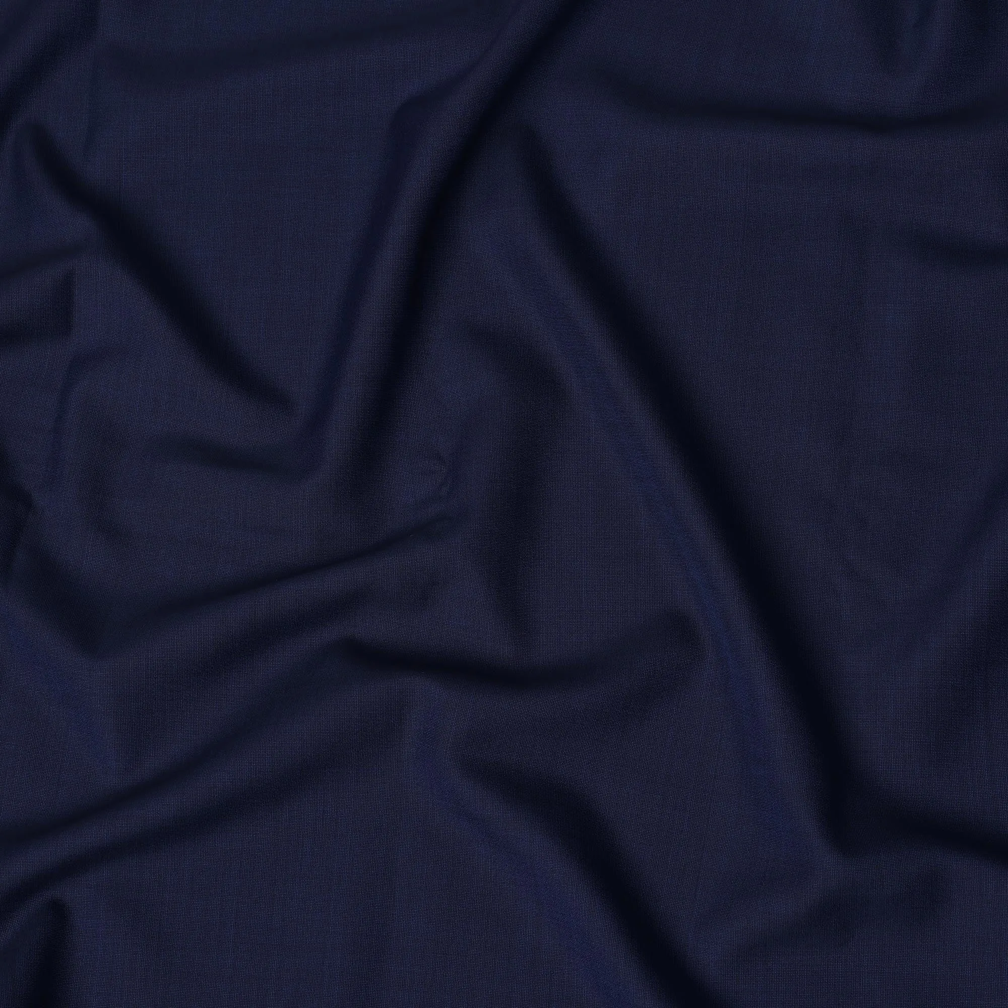 Royal Blue SCABAL Super 150's Wool and Silk Suiting Fabric - 3.5 Meters, 150 cm Width, Made in the UK-D21255