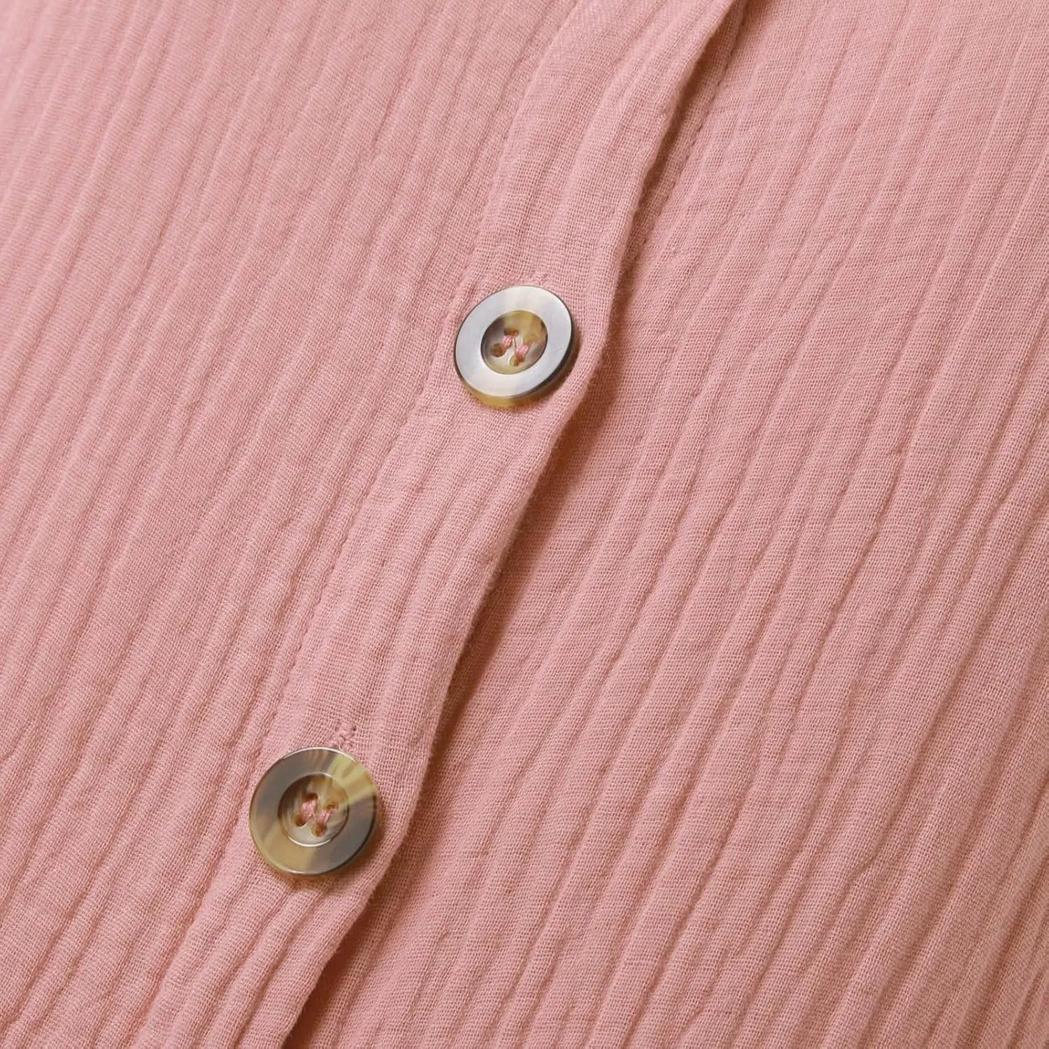 Womens Summer Button Down Shirt Dress Short Cap Sleeve Mini Dresses Loose Fit Casual Sundress with Pockets