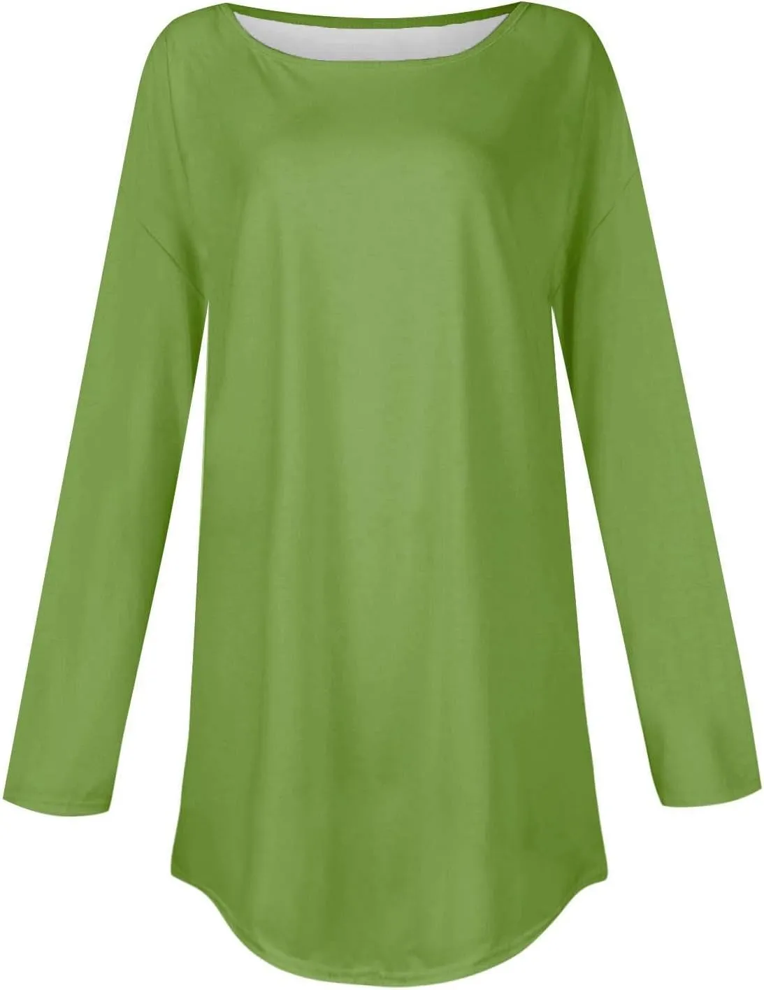 Womens Sweatshirt Crewneck Sweater Fleece Long Sleeve Pullover Tops Casual Tunic Tops for Women Loose Fit Shirts
